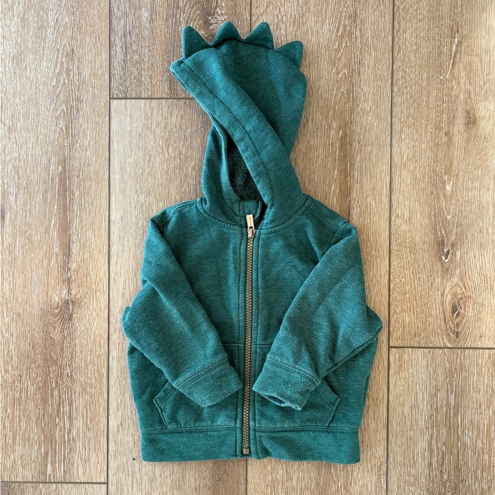 Old Navy 12-18 month dragon/dinosaur zipper hoodie
